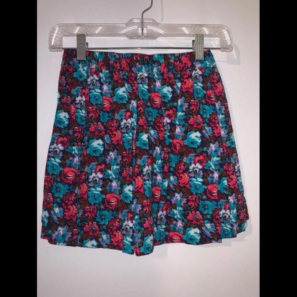 Forever 21 Floral Skirt Size XS
